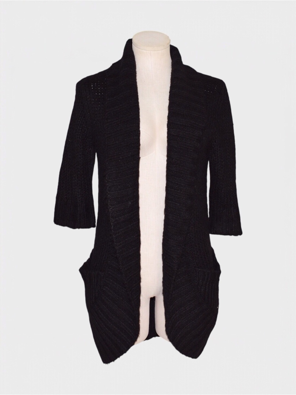Pins and Needles Open Knit Long Cardigan